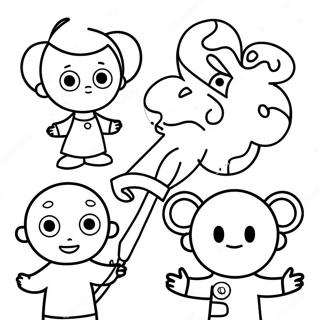 Pbs Kinderen Personages Kleurplaat 79022-21289