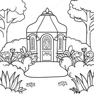 Vredige Tuin Kleurplaat 79179-21418