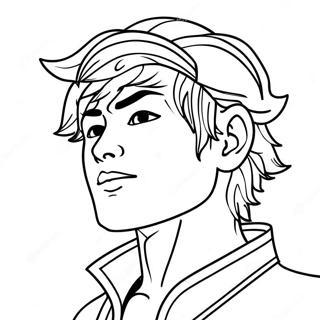 Zenitsu Met Bliksem Effecten Kleurplaat 79307-21514