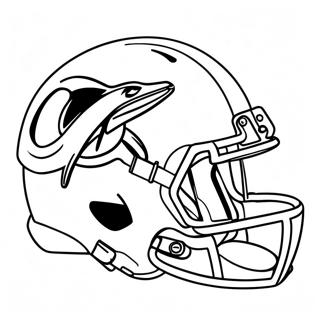 Miami Dolphins Helm Kleurplaat 79540-21700