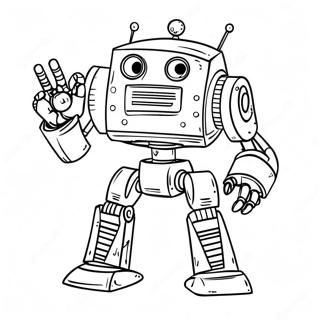 Spannende Robotica Kleurplaat 79668 21798