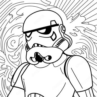 Storm Trooper Kleurplaten