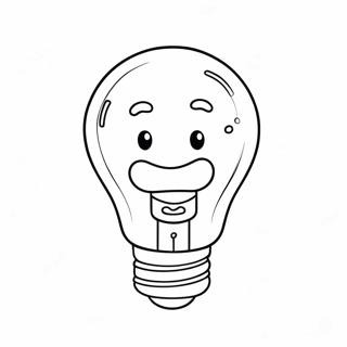 Kleurplaat Van Een Schattig Kerstlichtje 80211-22209