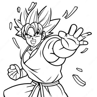 Goku Kleurplaten