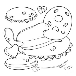 Kleurige Zwembad Opblaasfiguren Kleurplaat 80518-22446