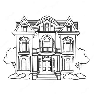 Moderne Villa Kleurplaat 80645-22547