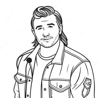 Morgan Wallen Kleurplaat 80745-22614