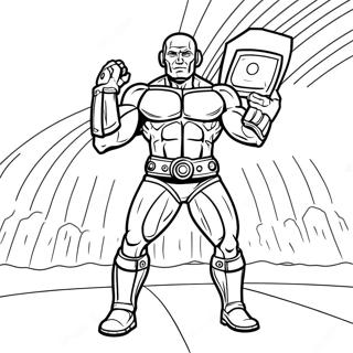 Titan Speakerman In Actie Kleurplaat 81827-23460