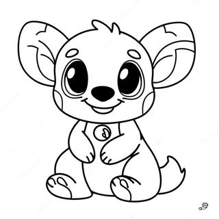 Kerst Stitch Kleurplaat 82521-24023