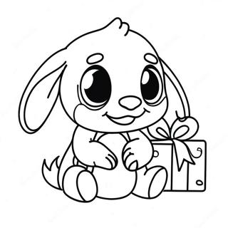 Kerst Stitch Kleurplaat 82521-24024