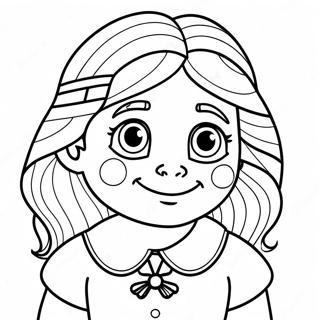 Dappere Matilda Kleurplaat 83267-24611