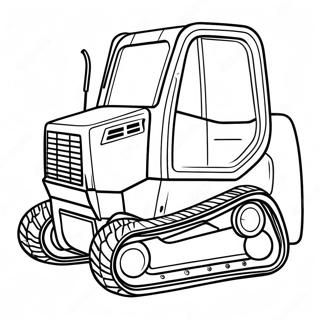 Skid Steer Kleurplaten