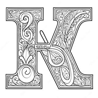 Grote Letter V Kleurplaat 83678 24944