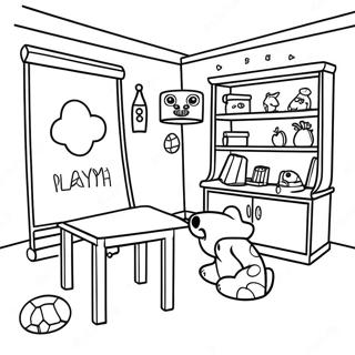 Binnenhuis Kleurplaten