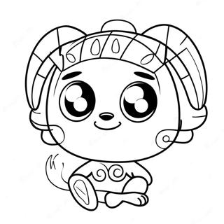 Kwami Miraculous Ladybug Kleurplaat 84060-25227