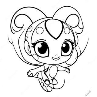 Kwami Miraculous Ladybug Kleurplaat 84060-25228