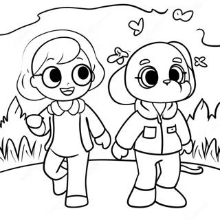 Annie En Quincys Avontuur Kleurplaat 84112 25276