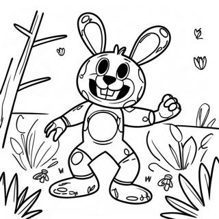 Spring Trap In Actie Kleurplaat 84626-25677