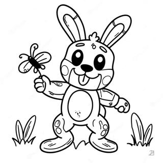 Spring Trap In Actie Kleurplaat 84626-25680