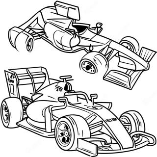 F1 Racing Plezier Kleurplaat 84648-25686