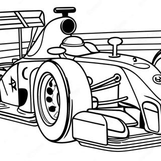 F1 Racing Plezier Kleurplaat 84648-25687