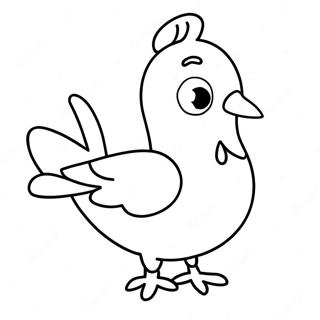 Schattige Duif Mo Willems Kleurplaat 84828 25832