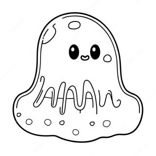 Gloeiend Neon Slijm Kleurplaat 84879-25869