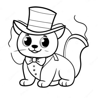 Tuxedo Sam Kleurplaat 84903-25969
