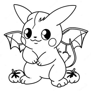 Pokemon Halloween Kleurplaat 84929-25905