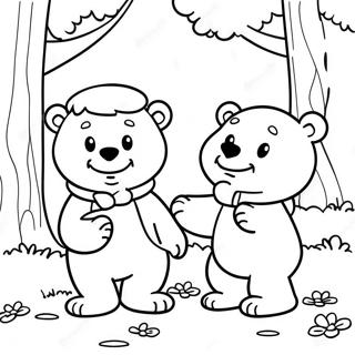 Berenstain Bears In Het Bos Kleurplaat 85035 26085