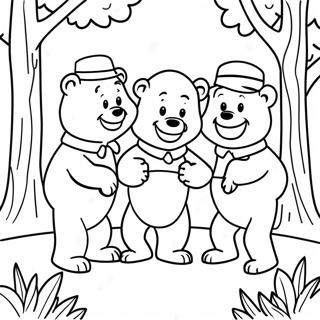 Berenstain Bears In Het Bos Kleurplaat 85035 26088