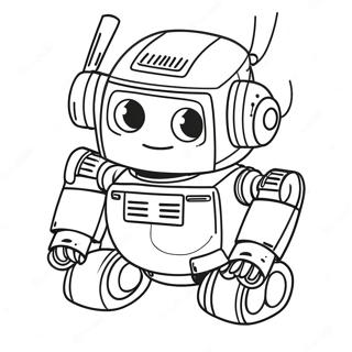 Avontuurlijke Redder Bot Kleurplaat 85086 26127