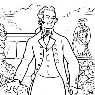 Alexander Hamilton In Actie Kleurplaat 85494-26435