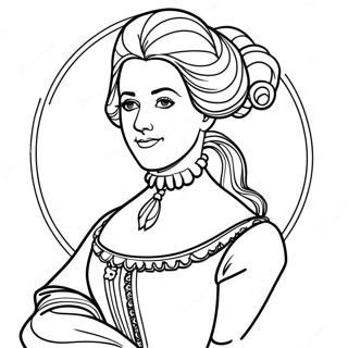 Eliza Hamilton Kleurplaat 85495 26438