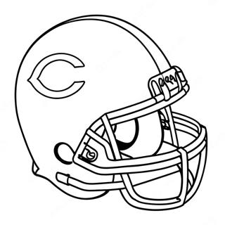 Chicago Bears Helm Kleurplaat 85855-26717