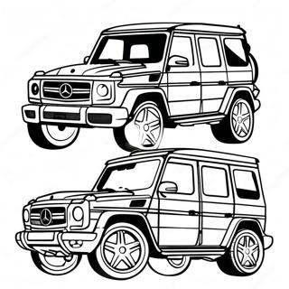 Luxe Mercedes Suv Kleurplaat 85882-26741