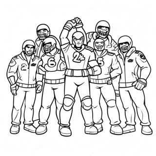 Krew Teamgeest Kleurplaat 85905 26754