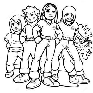 Krew Teamgeest Kleurplaat 85905 26755