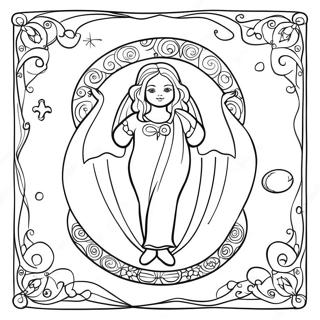 Grappige Tarotkaart Kleurplaat 86112 26922