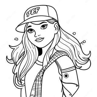 Stijlvol Bff Tumblr Meisje Kleurplaat 86388-27164