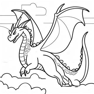 King Ghidorah Vliegend In De Lucht Kleurplaat 86955 27583