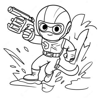 Kid Danger Redt De Dag Kleurplaat 87006 27618