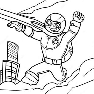 Kid Danger Redt De Dag Kleurplaat 87006 27619