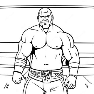 Wwe Kampioenschap Wedstrijd Kleurplaat 87261-27812