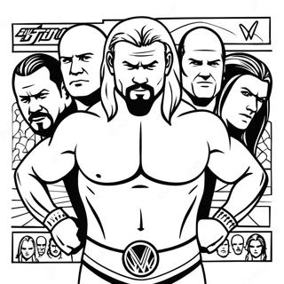 Wwe Legenden Kleurplaat 87262-27813