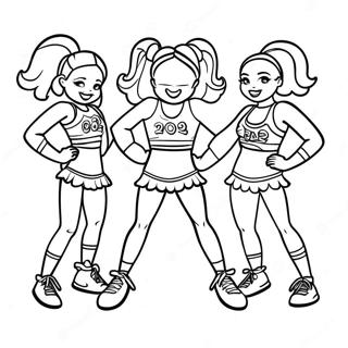 Superbowl 2024 Cheerleaders Kleurplaat 87672 28129