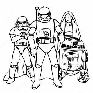 Star Wars Personages Kleurplaat 87697-28146