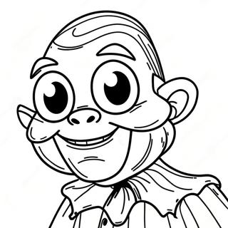 Gansje Spookachtige Wezens Kleurplaat 87852-28275