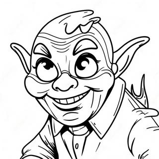 Gansje Spookachtige Wezens Kleurplaat 87852-28276