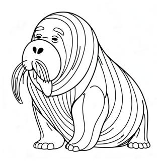 Walrus Kleurplaat 88107-28640